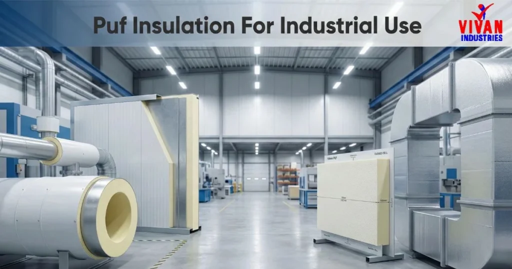 Puf Insulation For Industrial Use