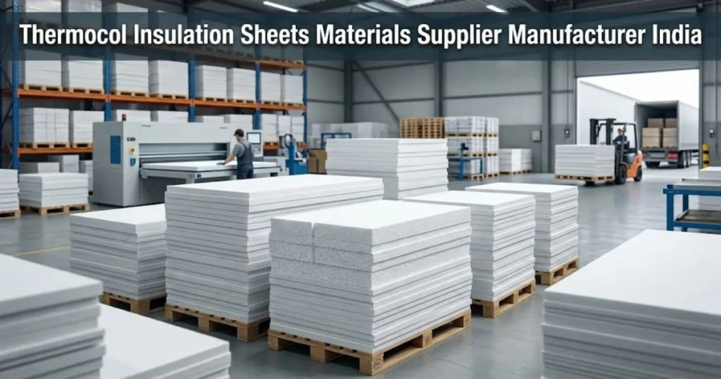 Thermocol Insulation Sheets Materials Supplier Manufacturer India